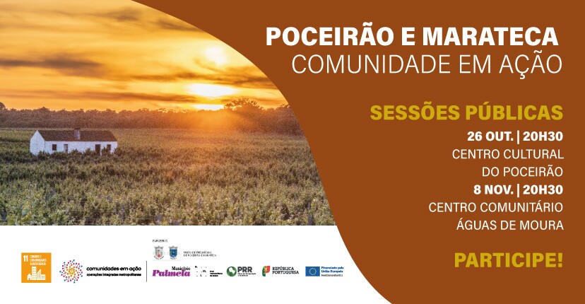 Operação Integrada Local Poceirão – Marateca: participe nas sessões públicas!