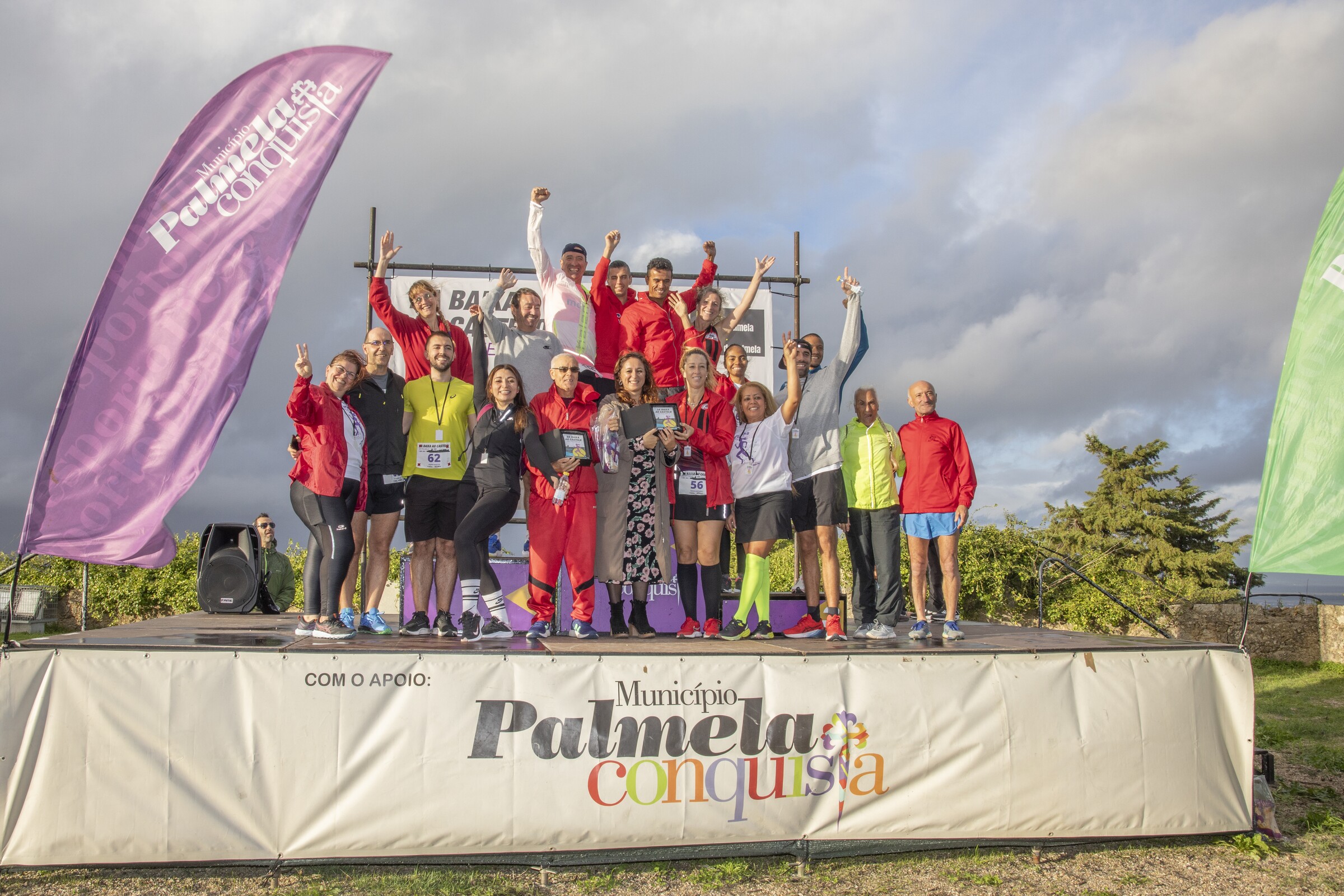 Chantal Xhervelle e Gabriel Silva venceram prova de atletismo “Da Baixa ao Castelo de Palmela”