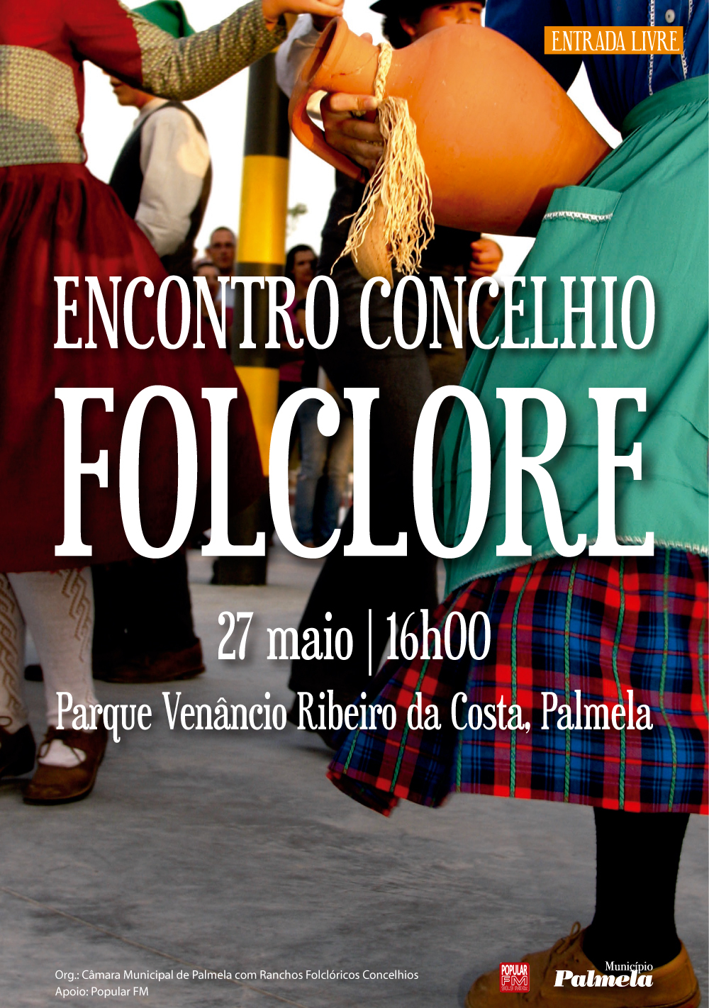 Encontro Concelhio de Folclore reúne 400 participantes no Parque Venâncio Ribeiro da Costa 