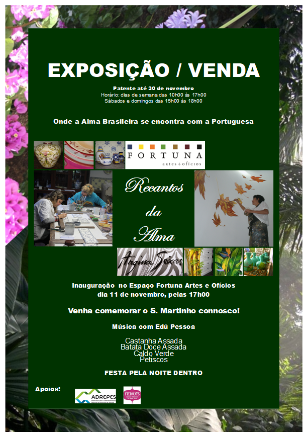 Exposição “Recantos da Alma” reúne cerâmica do Espaço Fortuna e trabalhos da artista brasileira A...