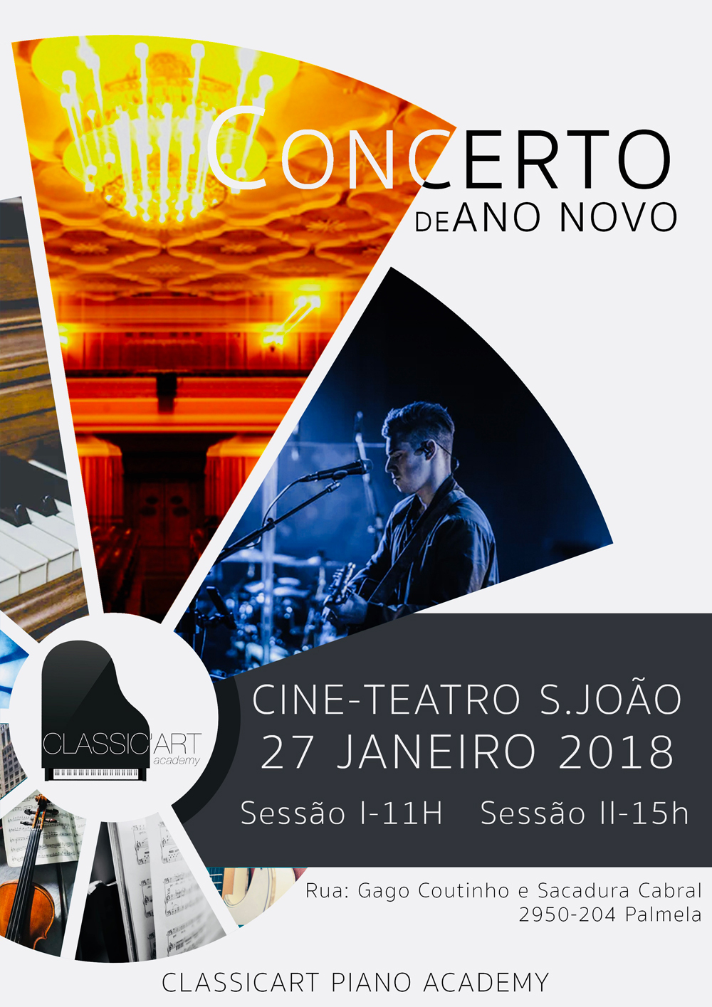 Concerto de Ano Novo a dobrar no Cine-teatro S. João