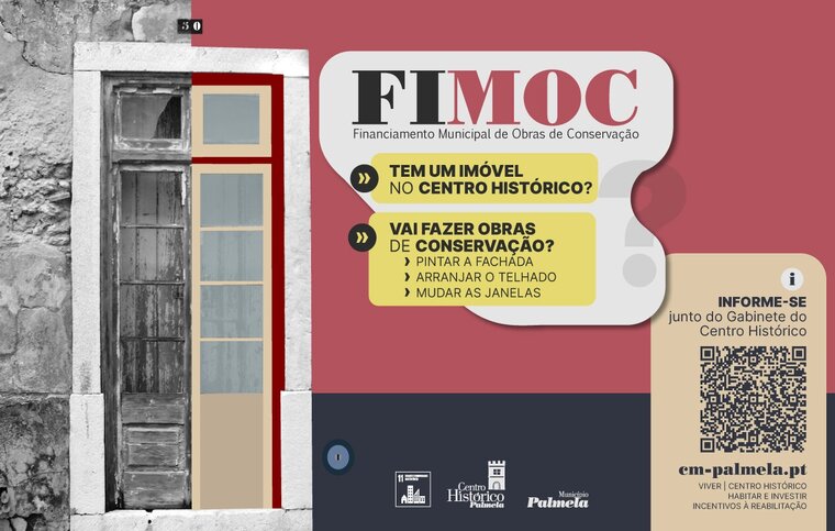 newsletter FIMOC para obras de conserva&ccedil;&atilde;o no centro hist&oacute;rico de palmela