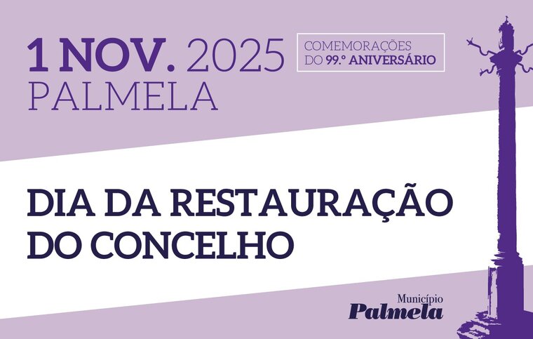 newsletter comemora&ccedil;&otilde;es da restaura&ccedil;&atilde;o do concelho de palmela a 1 de novembro