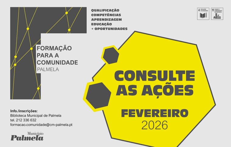 newsletter das a&ccedil;&otilde;es da forma&ccedil;&atilde;o para a comunidade em fevereiro