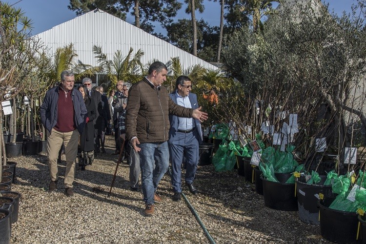 Visita à empresa Lusoverde - Centro de Jardinagem. 