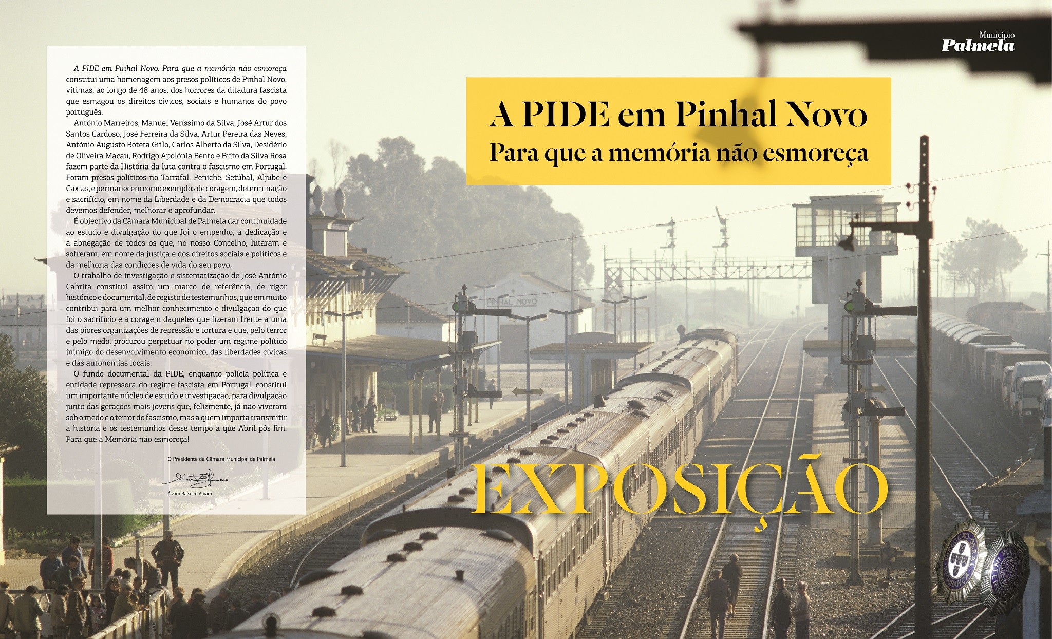 Exposição "A PIDE em Pinhal Novo"