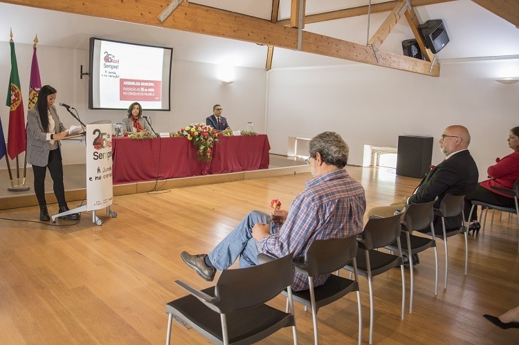  Sessão "Assembleia Municipal - Evocação ao 25 de Abril no Concelho de Palmela"