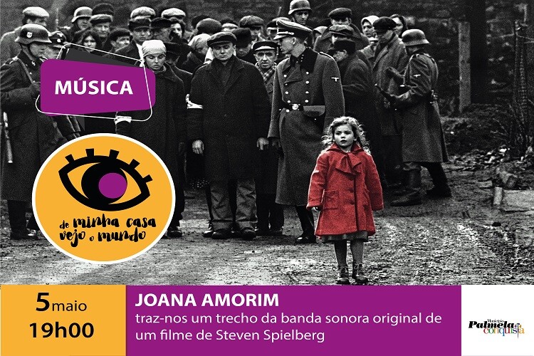 FIQUE EM CASA: DE MINHA CASA VEJO O MUNDO COM JOANA AMORIM