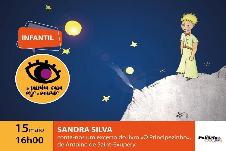 FIQUE EM CASA: DE MINHA CASA VEJO O MUNDO COM SANDRA SILVA