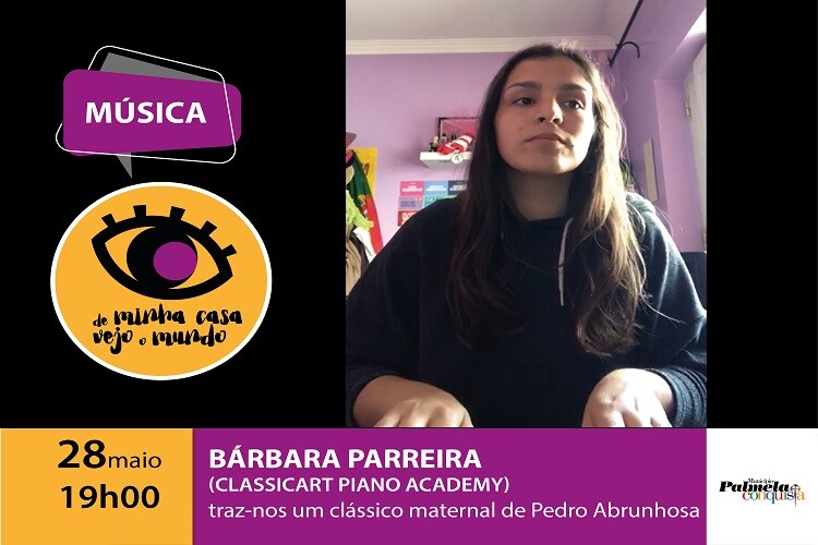 FIQUE EM CASA: DE MINHA CASA VEJO O MUNDO COM BÁRBARA PARREIRA