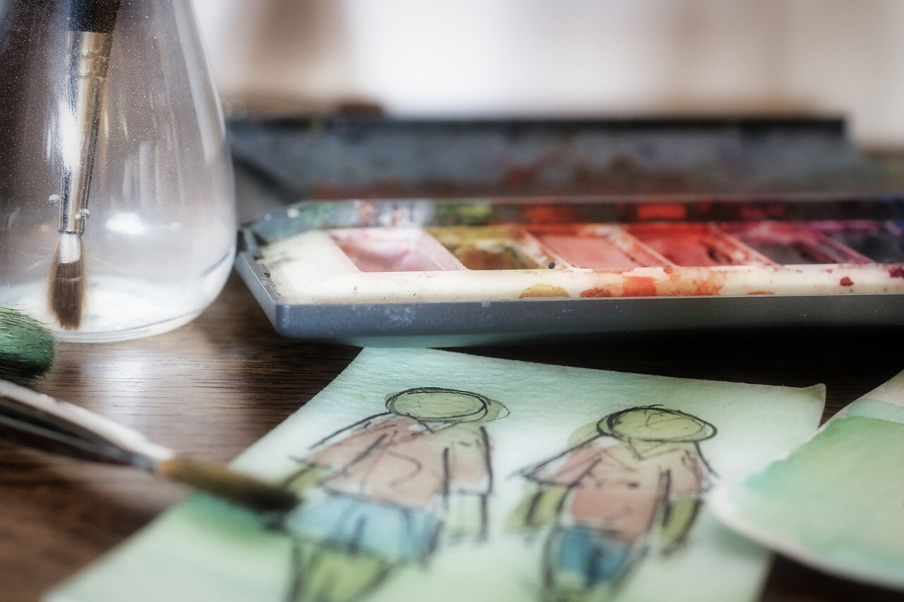 WORKSHOP DE ILUSTRAÇÃO EM AGUARELA - VIA ZOOM