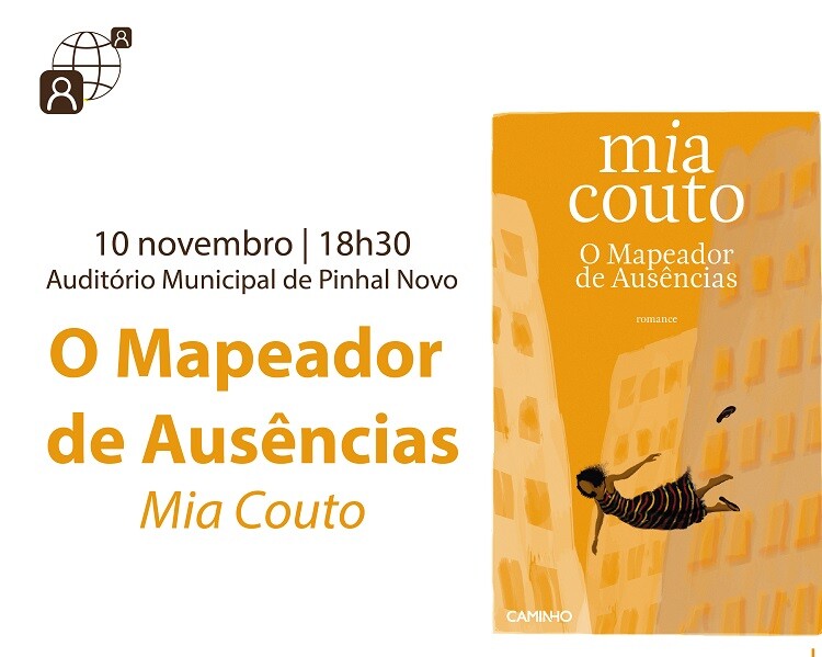 LANÇAMENTO ONLINE DO LIVRO "O MAPEADOR DE AUSÊNCIAS" DE MIA COUTO