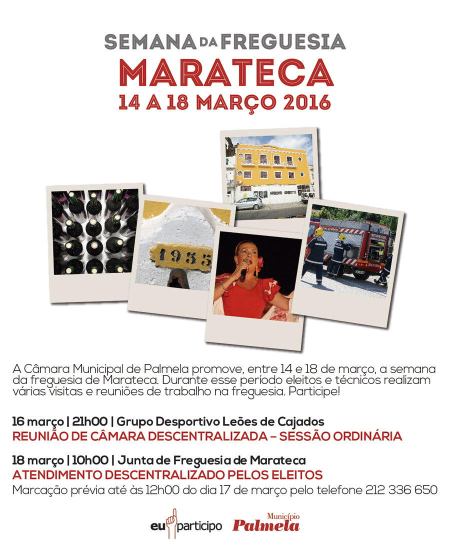 SEMANA DA FREGUESIA: MARATECA