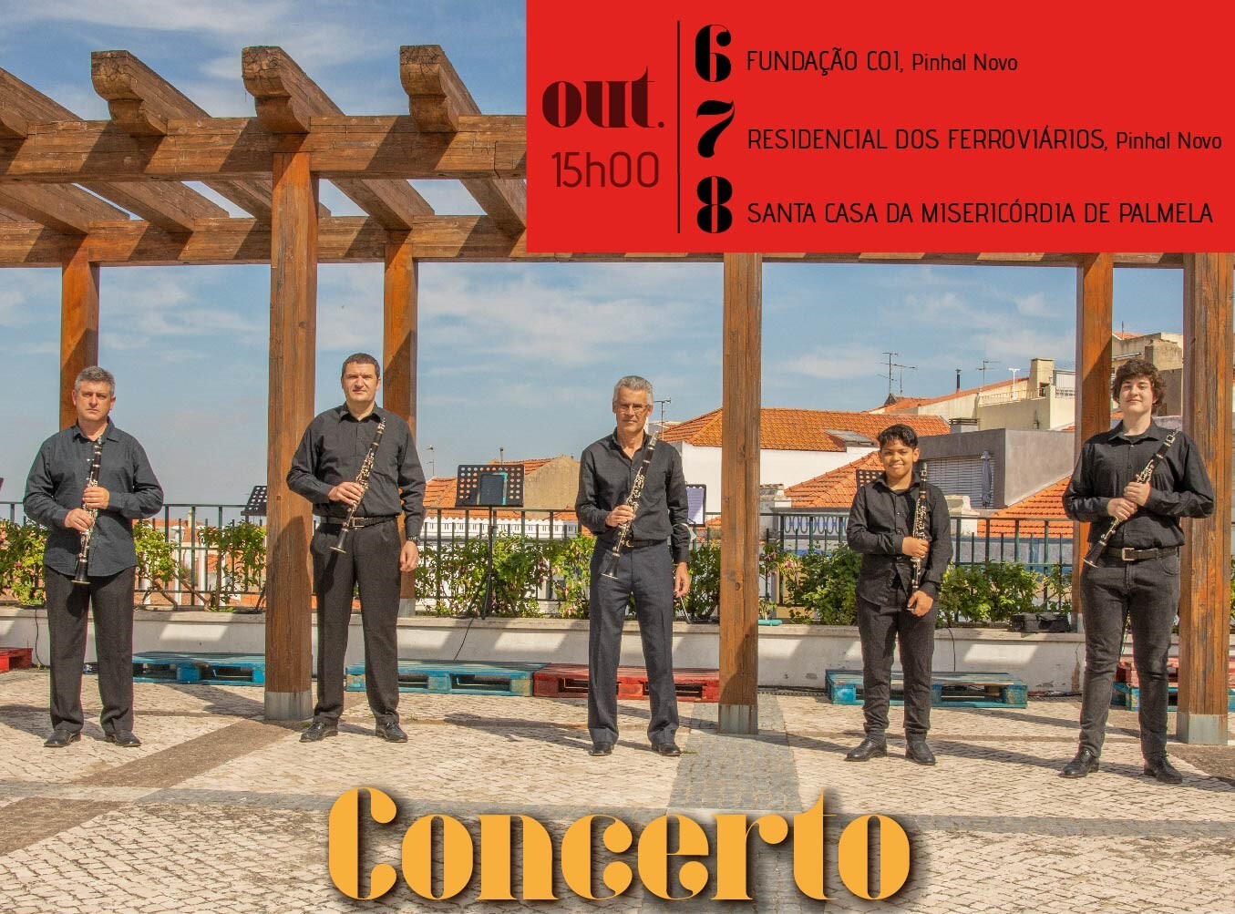 "VEM À JANELA" COM CLARINETES DE SANTIAGO: Programa Mês da Música
