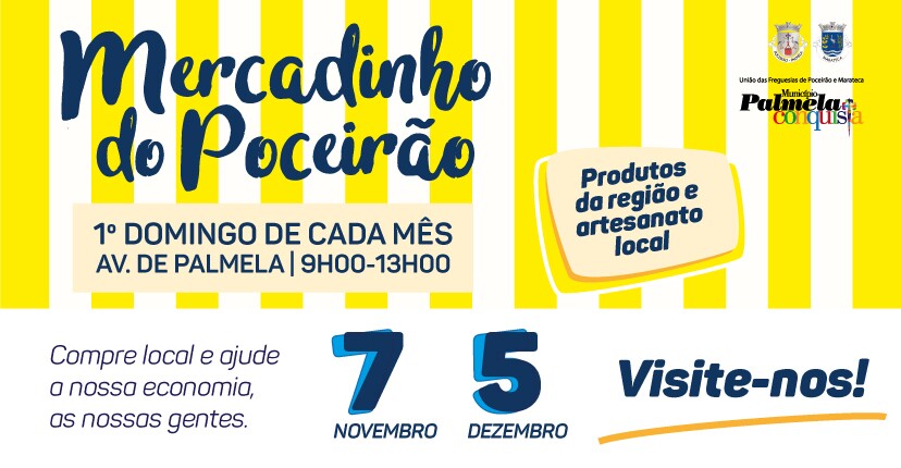 MERCADINHO DE POCEIRÃO: Apoiar o comércio local!