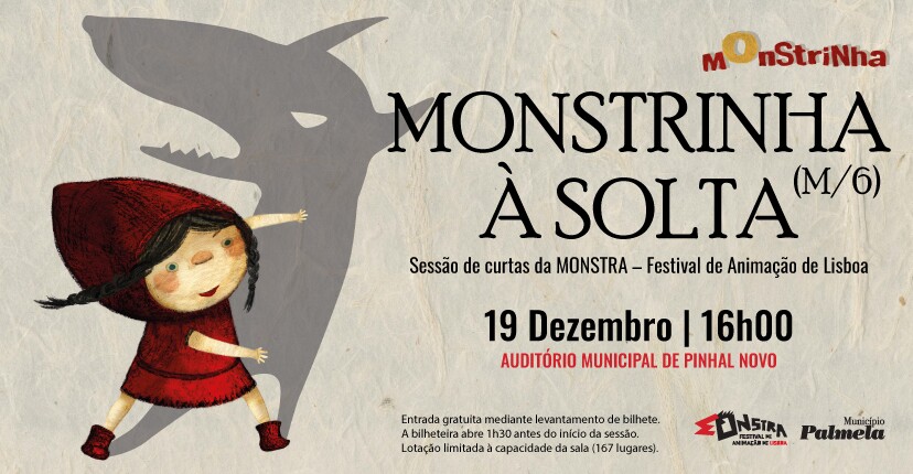 MONSTRINHA À SOLTA: Sessão de Curtas - Festival MONSTRA