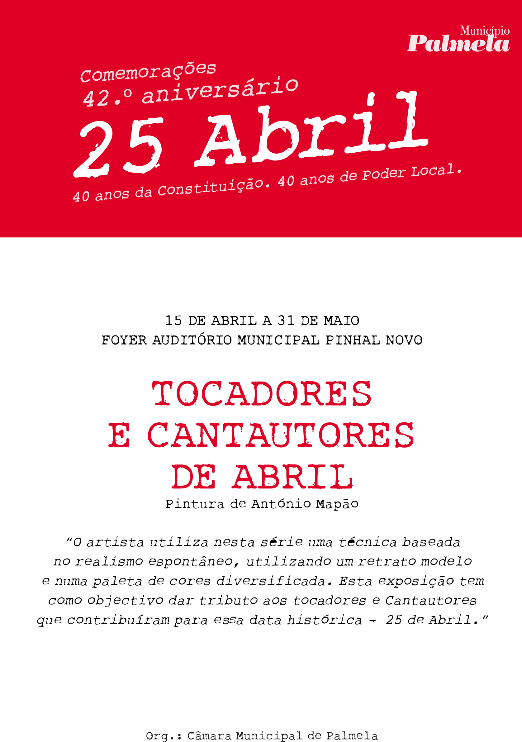 TOCADORES E CANTAUTORES DE ABRIL
