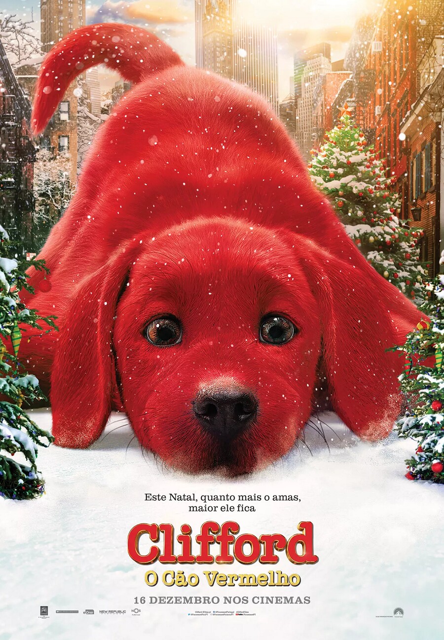 CINEMA INFANTIL: "Clifford - O Cão Vermelho"