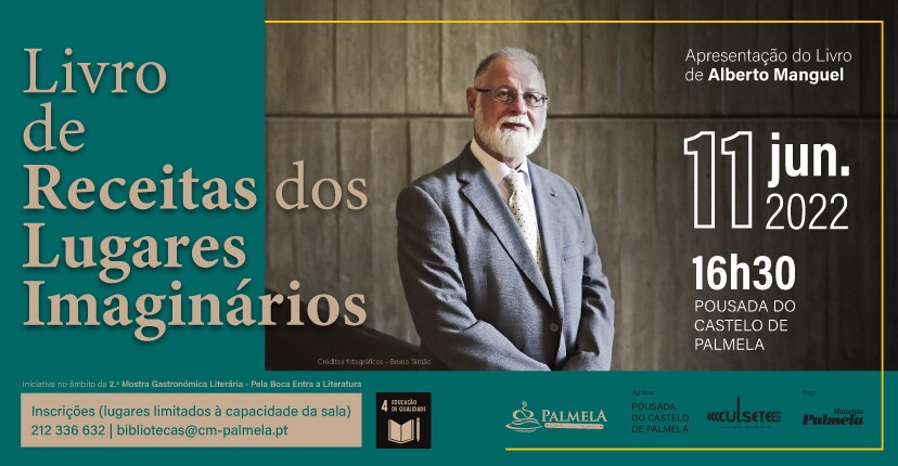 "PELA BOCA ENTRA A LITERATURA": Alberto Manguel apresenta “Livro de Receitas dos Lugares Imaginár...
