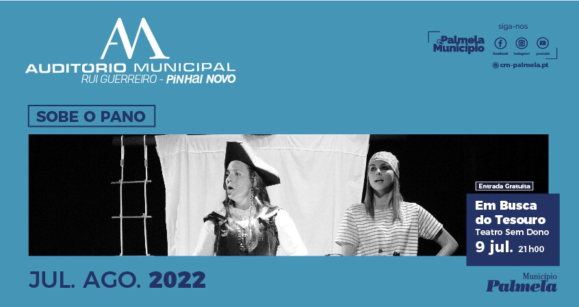 "EM BUSCA DO TESOURO" nas Noites de Verão de Pinhal Novo