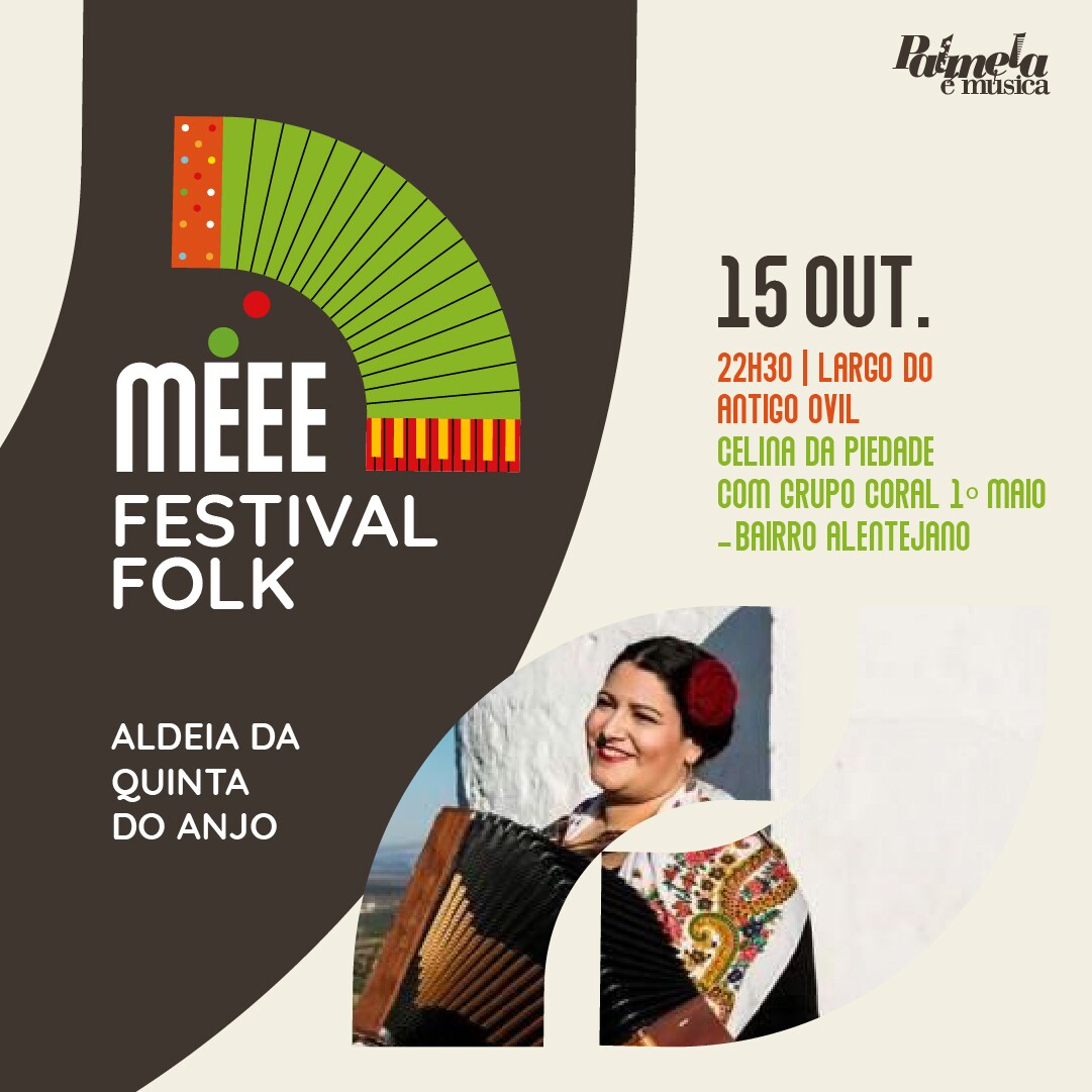 CELINA DA PIEDADE COM GRUPO CORAL 1º DE MAIO - Méee Festival Folk 