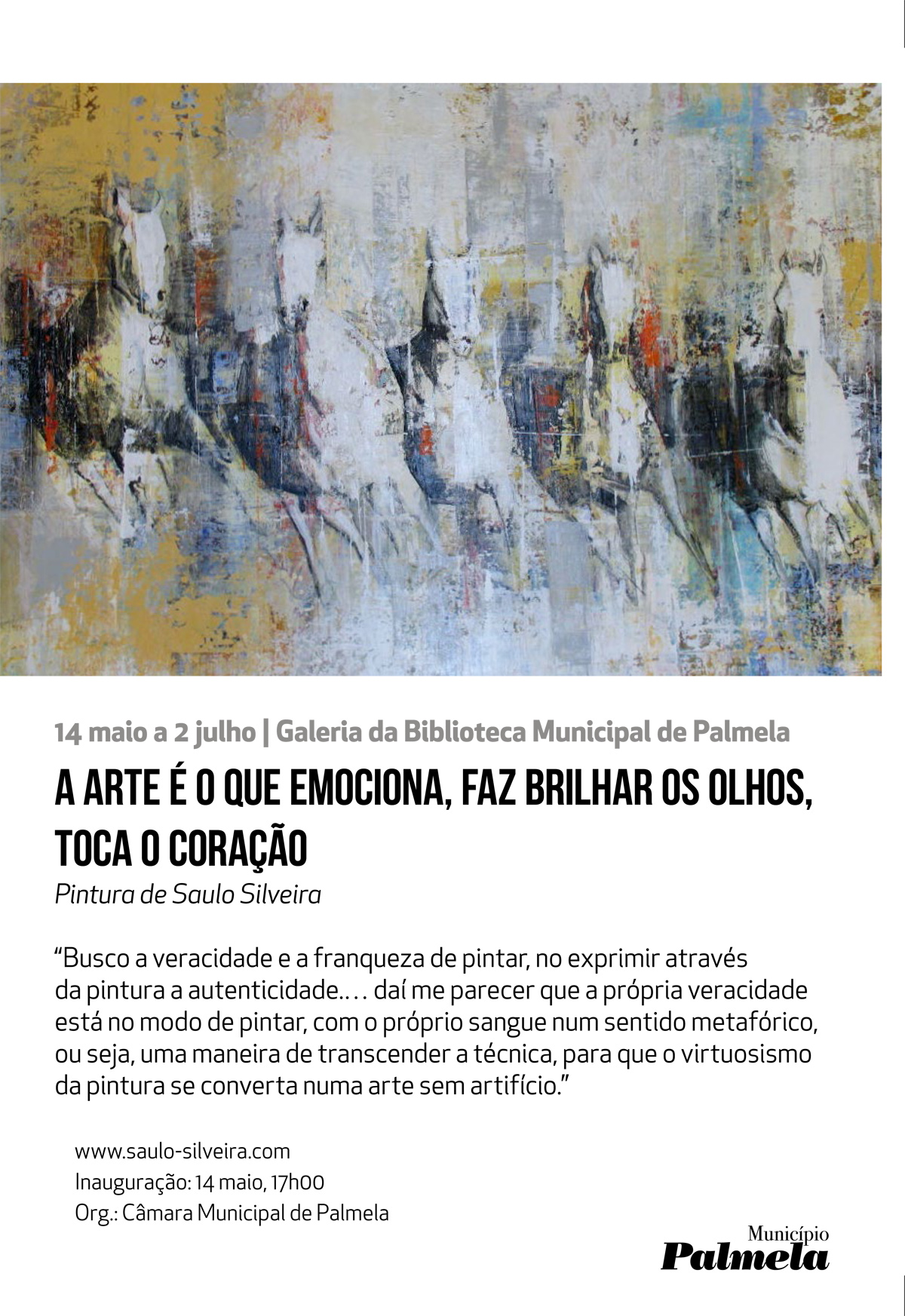 A ARTE É O QUE EMOCIONA, FAZ BRILHAR OS OLHOS, TOCA O CORAÇÃO