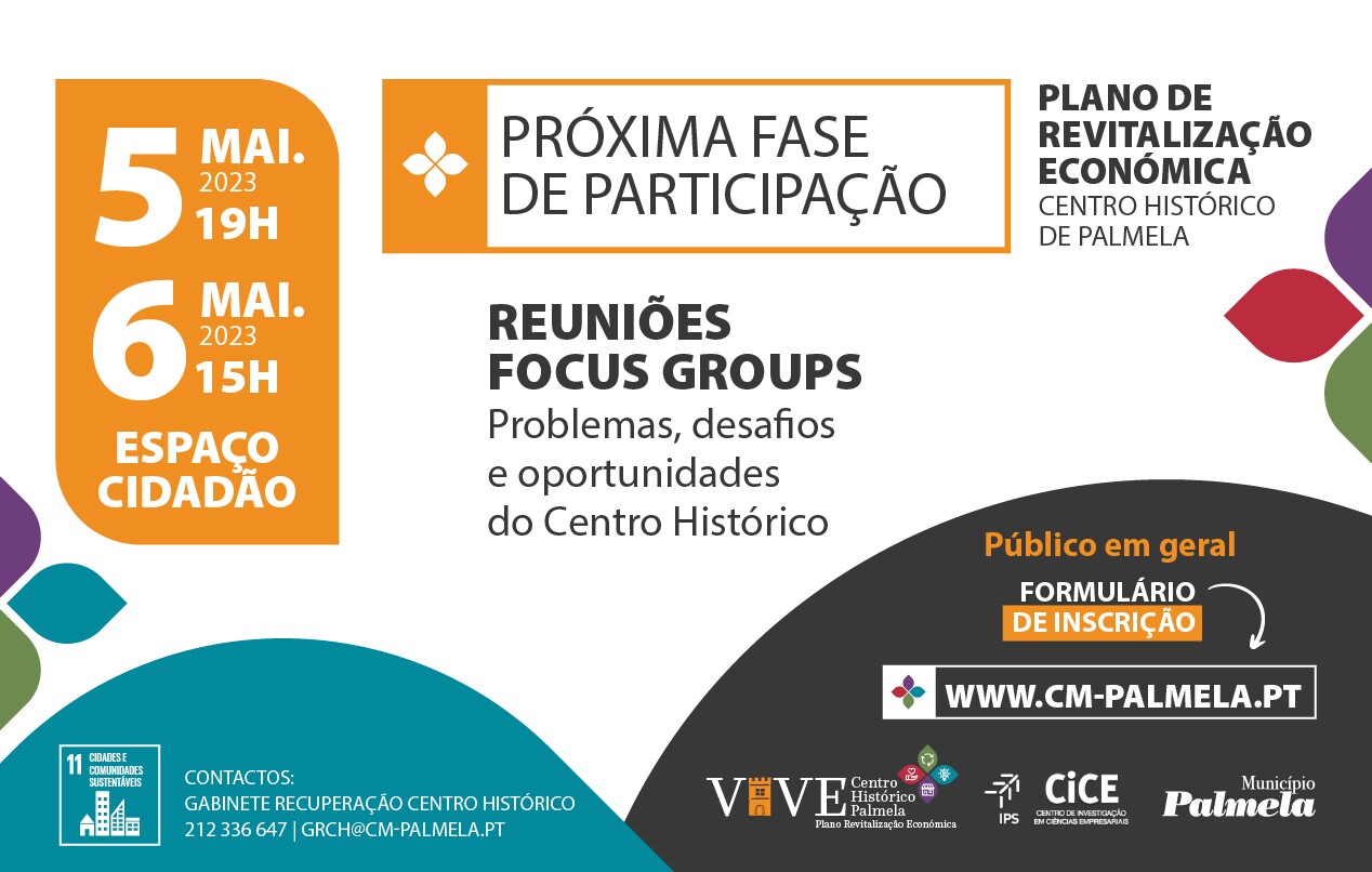 Plano de Revitalização Económica Centro Histórico: reuniões a 5 e 6 de maio