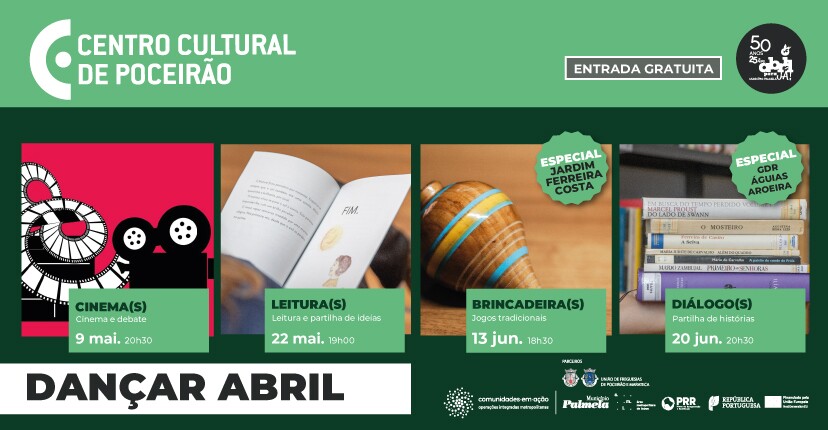 "DANÇAR ABRIL" no Centro Cultural do Poceirão 
