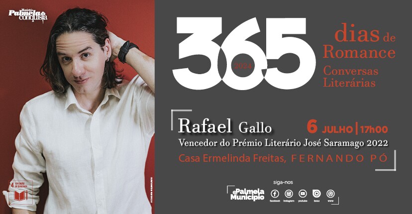 "365 DIAS DE ROMANCE" Próximo encontro com Rafael Gallo