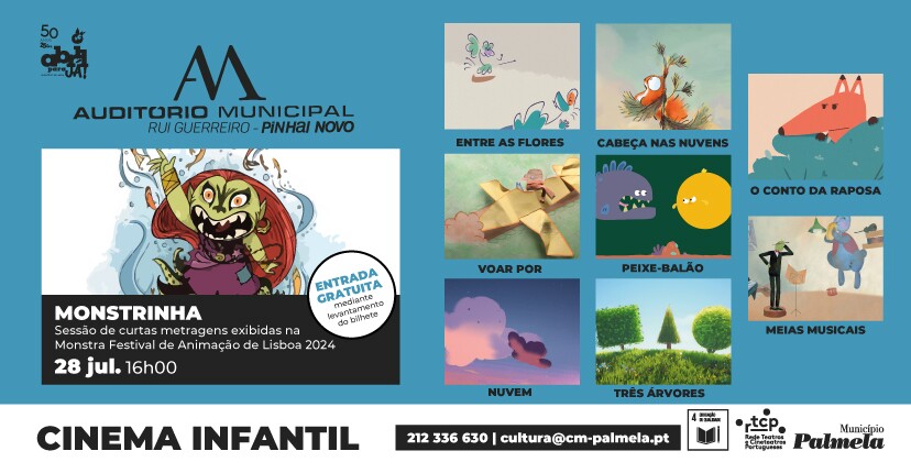 CINEMA INFANTIL: A "Monstrinha" está de volta ao Pinhal Novo