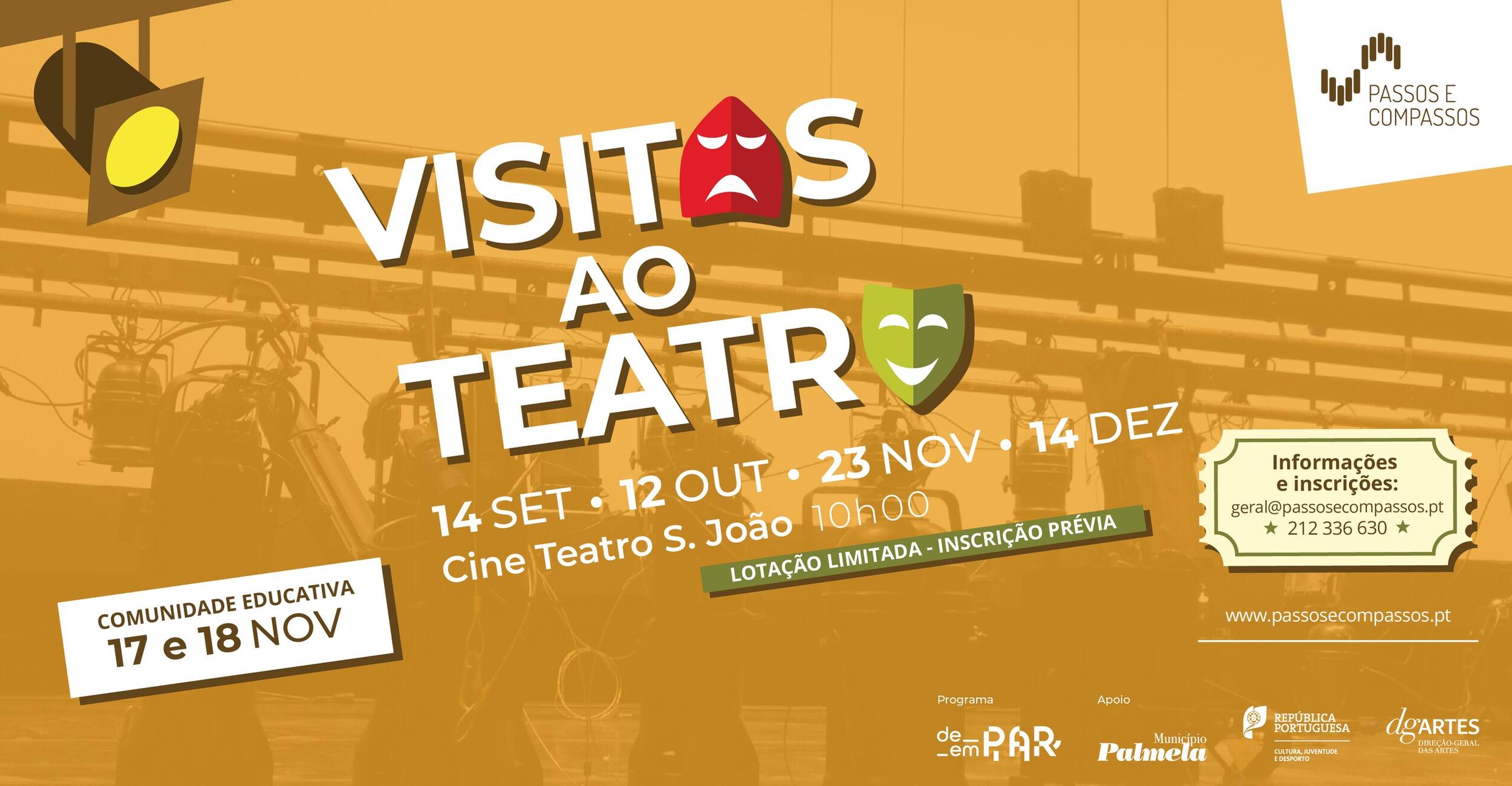 VISITAS AO TEATRO: À Descoberta do Cine-Teatro S. João