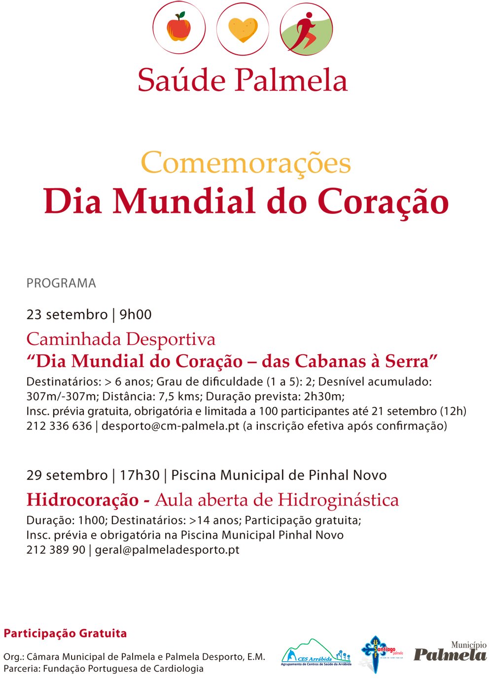 Comemorações Dia Mundial do Coração