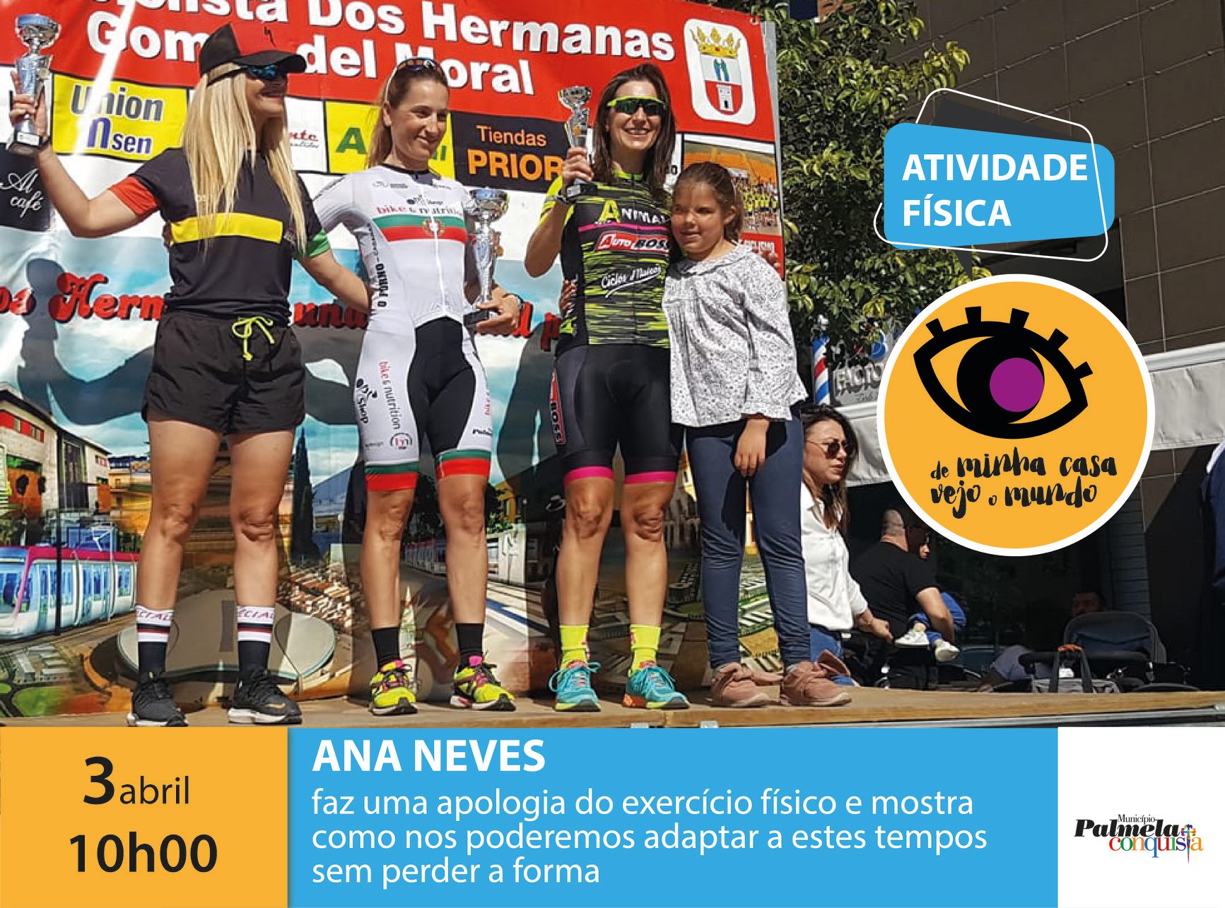 FIQUE EM CASA: DE MINHA CASA VEJO O MUNDO COM ANA NEVES