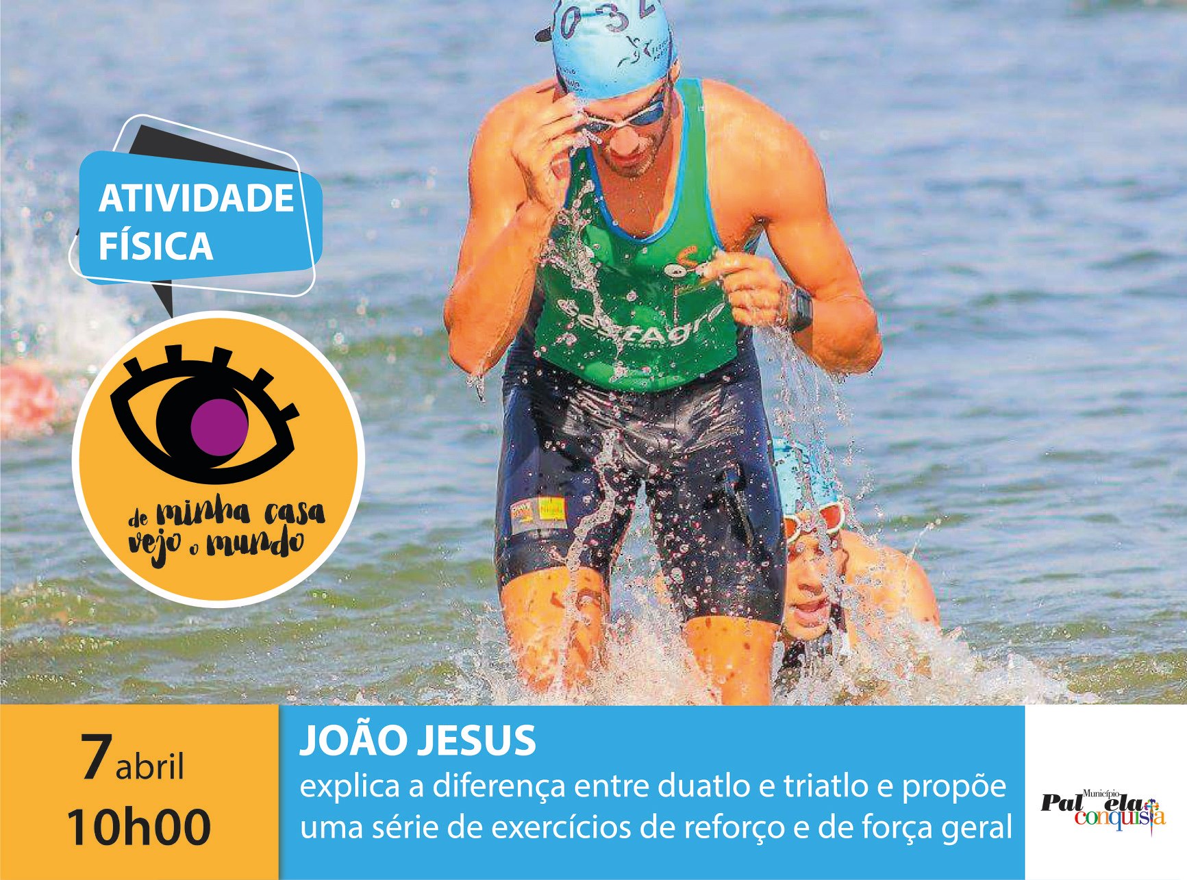 FIQUE EM CASA: DE MINHA CASA VEJO O MUNDO COM JOÃO JESUS