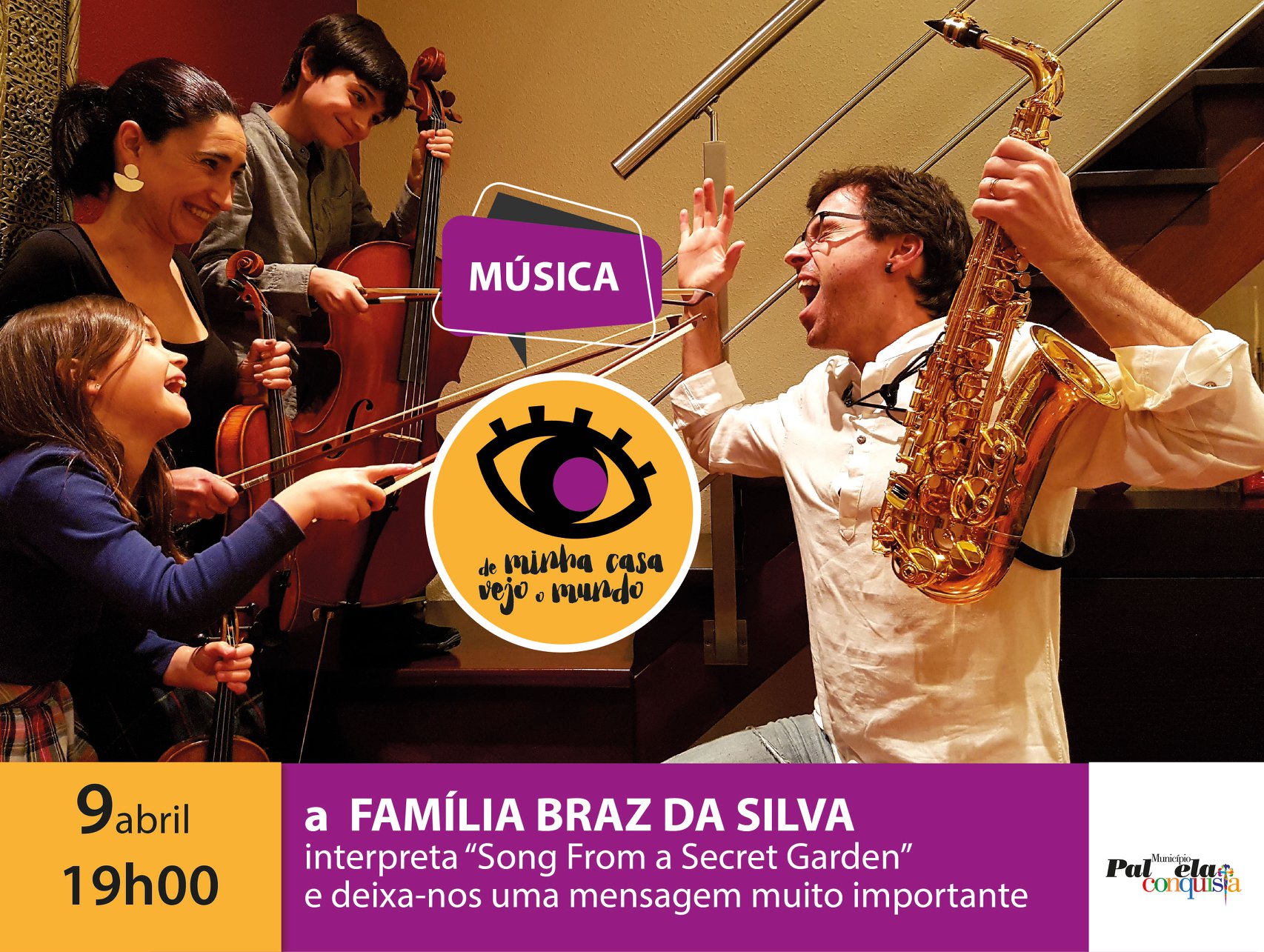 FIQUE EM CASA: DE MINHA CASA VEJO O MUNDO COM JOÃO PEDRO SILVA