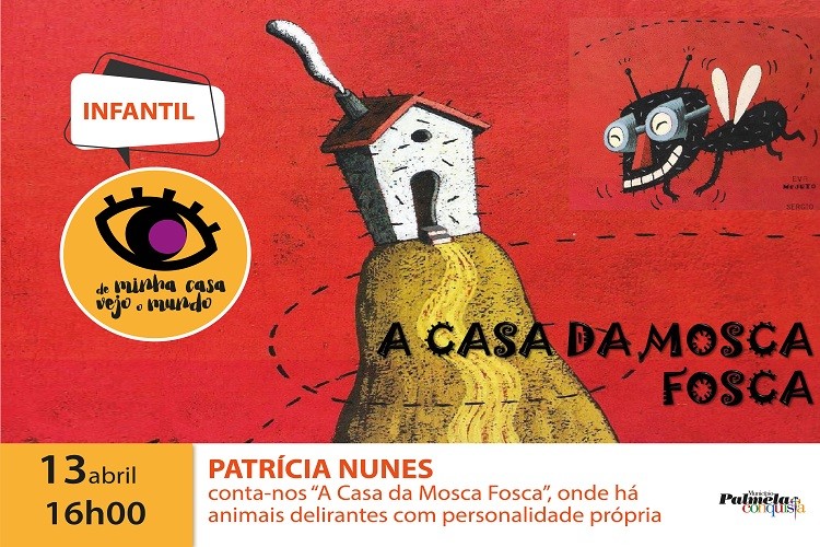 FIQUE EM CASA: DE MINHA CASA VEJO O MUNDO COM PATRÍCIA NUNES