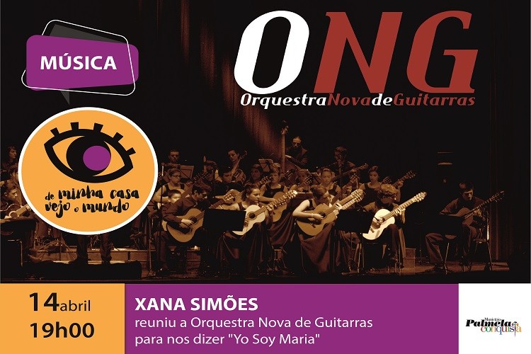 FIQUE EM CASA: DE MINHA CASA VEJO O MUNDO COM XANA SIMÕES