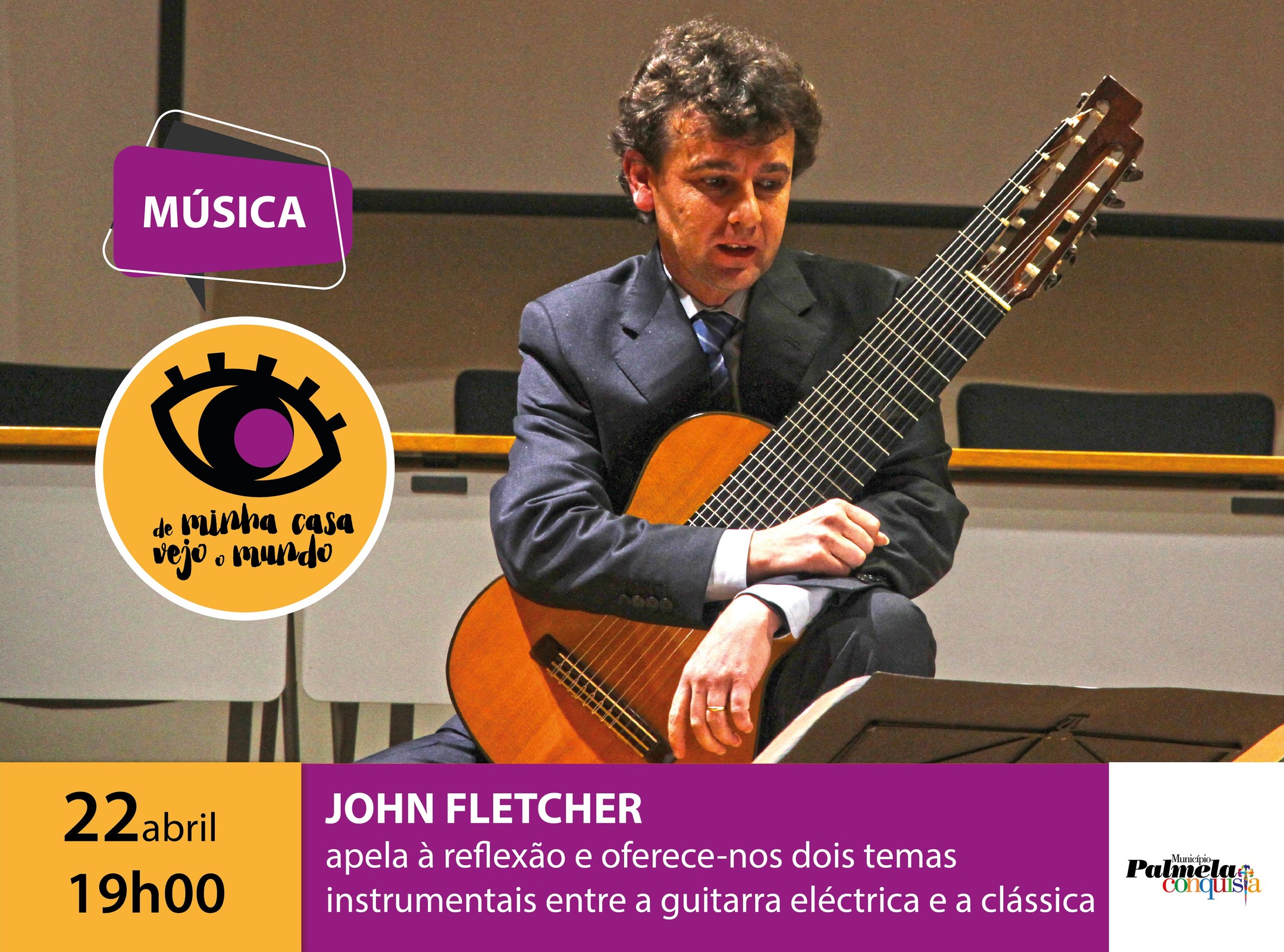 FIQUE EM CASA: DE MINHA CASA VEJO O MUNDO COM JOHN FLETCHER