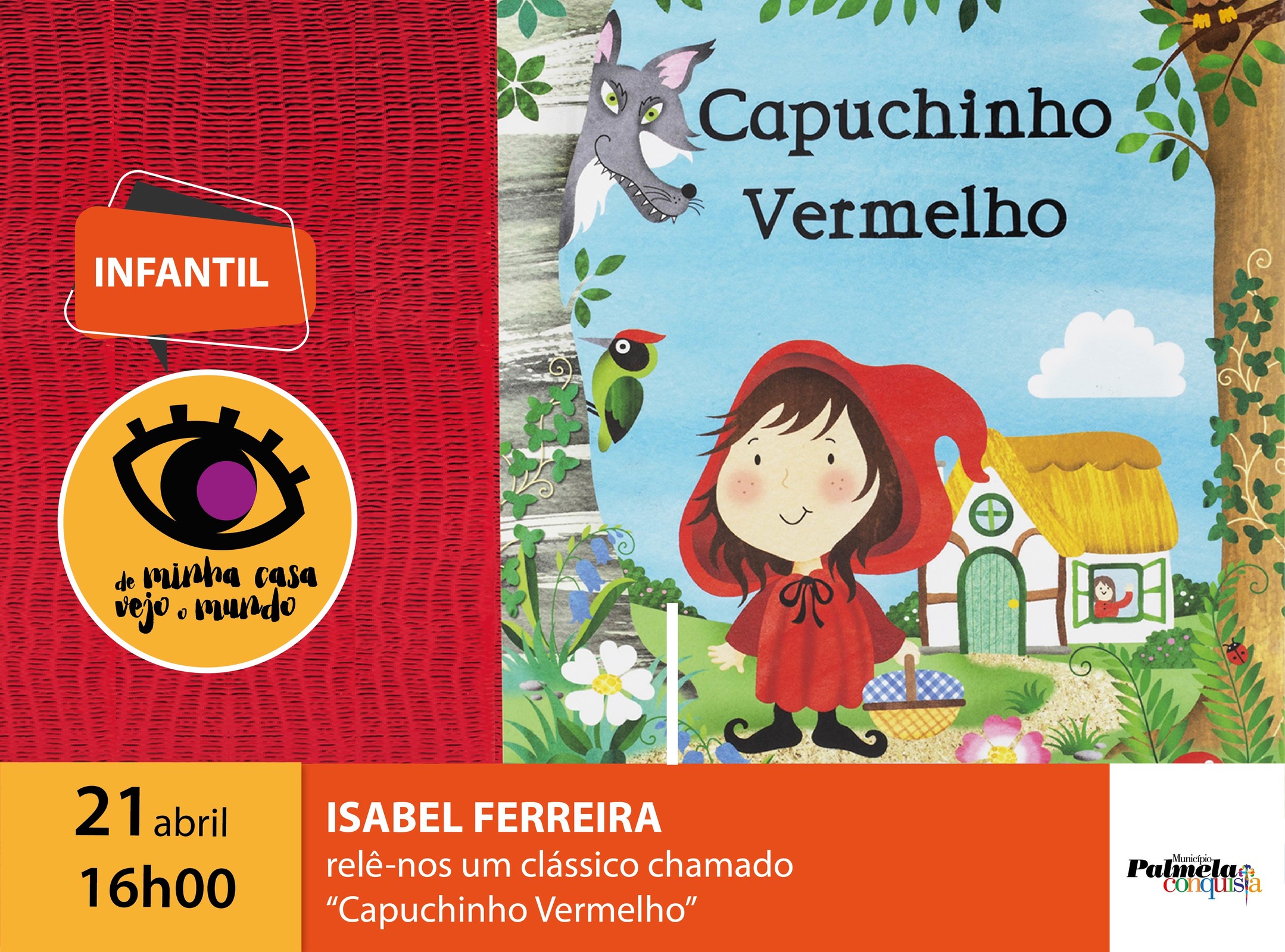 FIQUE EM CASA: DE MINHA CASA VEJO O MUNDO COM ISABEL FERREIRA