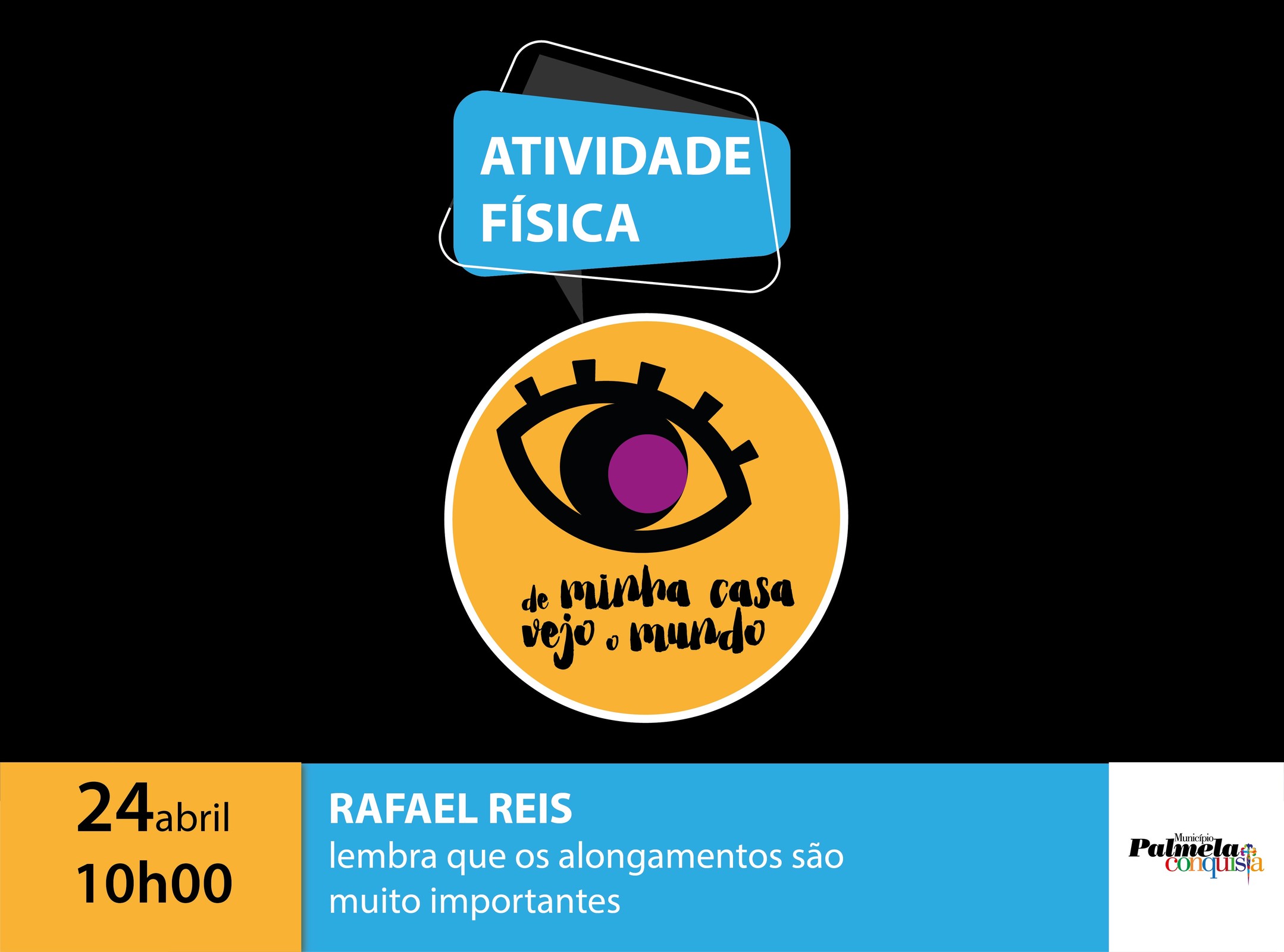 FIQUE EM CASA: DE MINHA CASA VEJO O MUNDO COM RAFAEL REIS