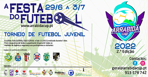 Município apoia Torneio de Futebol Juvenil “Arrábida Cup 2022”