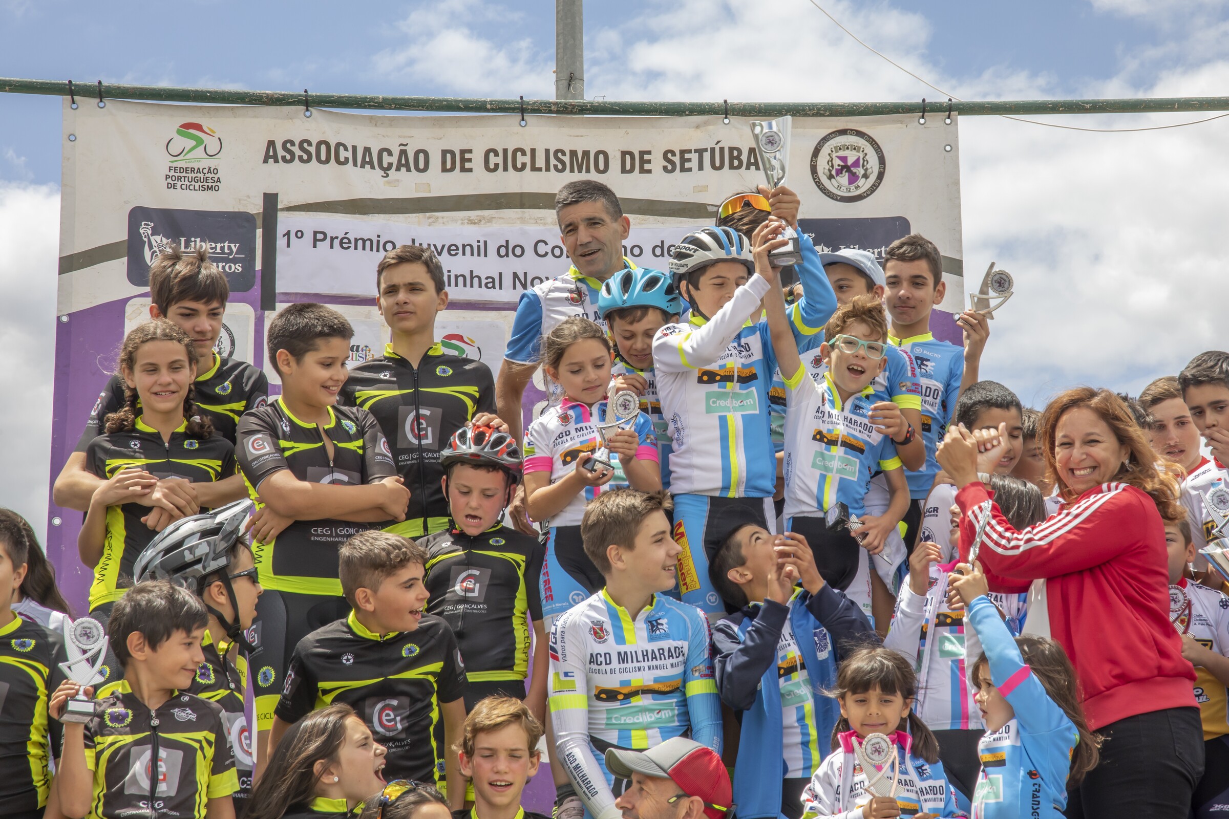 Prémio Juvenil do Concelho de Palmela contou com 46 ciclistas