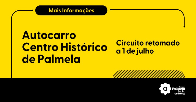 Autocarro Centro Histórico Palmela retoma circuito a 1 julho