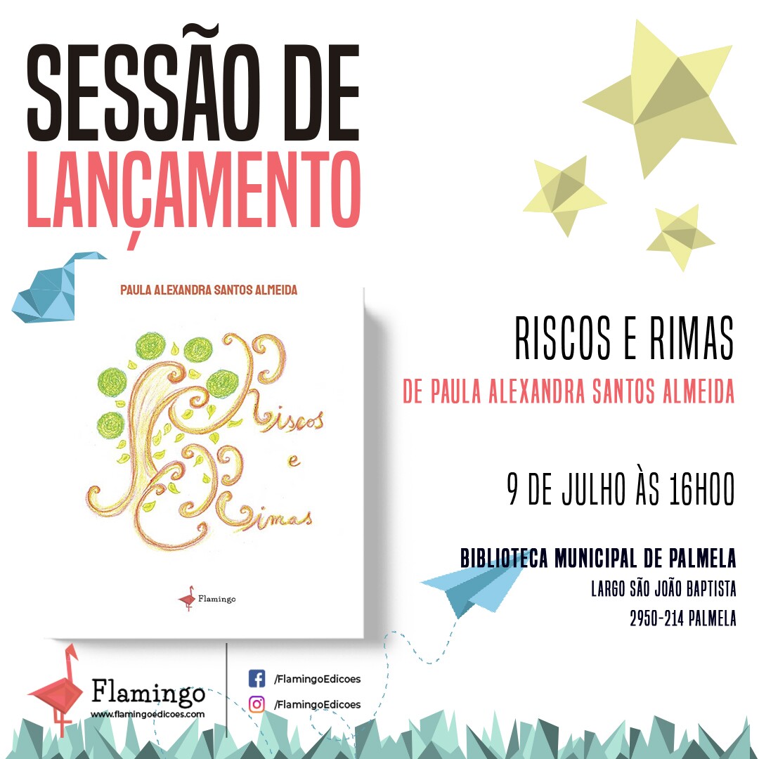 Biblioteca de Palmela recebe lançamento do livro “Riscos e Rimas”