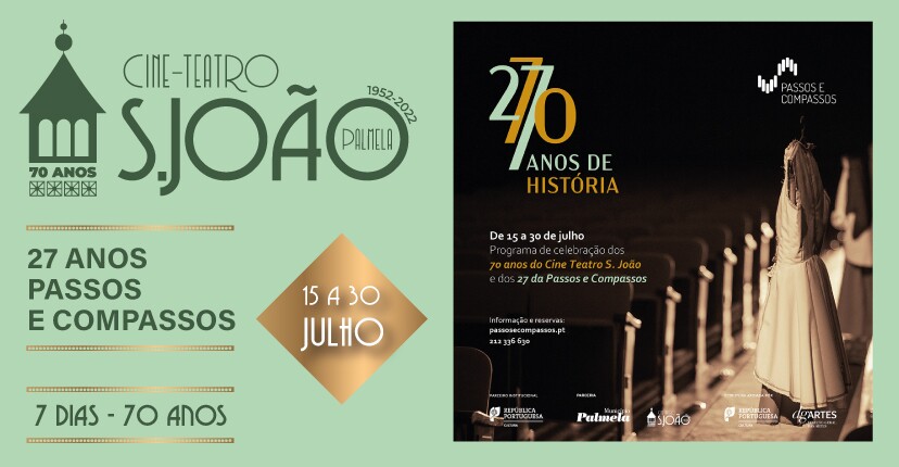 “Anos de História” celebra aniversário do Cine-Teatro e da Passos e Compassos 