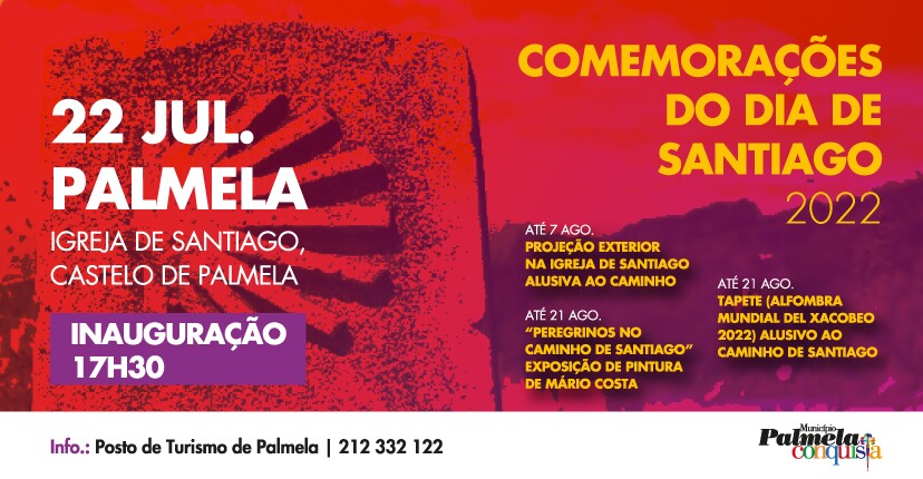 Dia de Santiago: Tapete de Arte e Exposição para apreciar no Castelo de Palmela