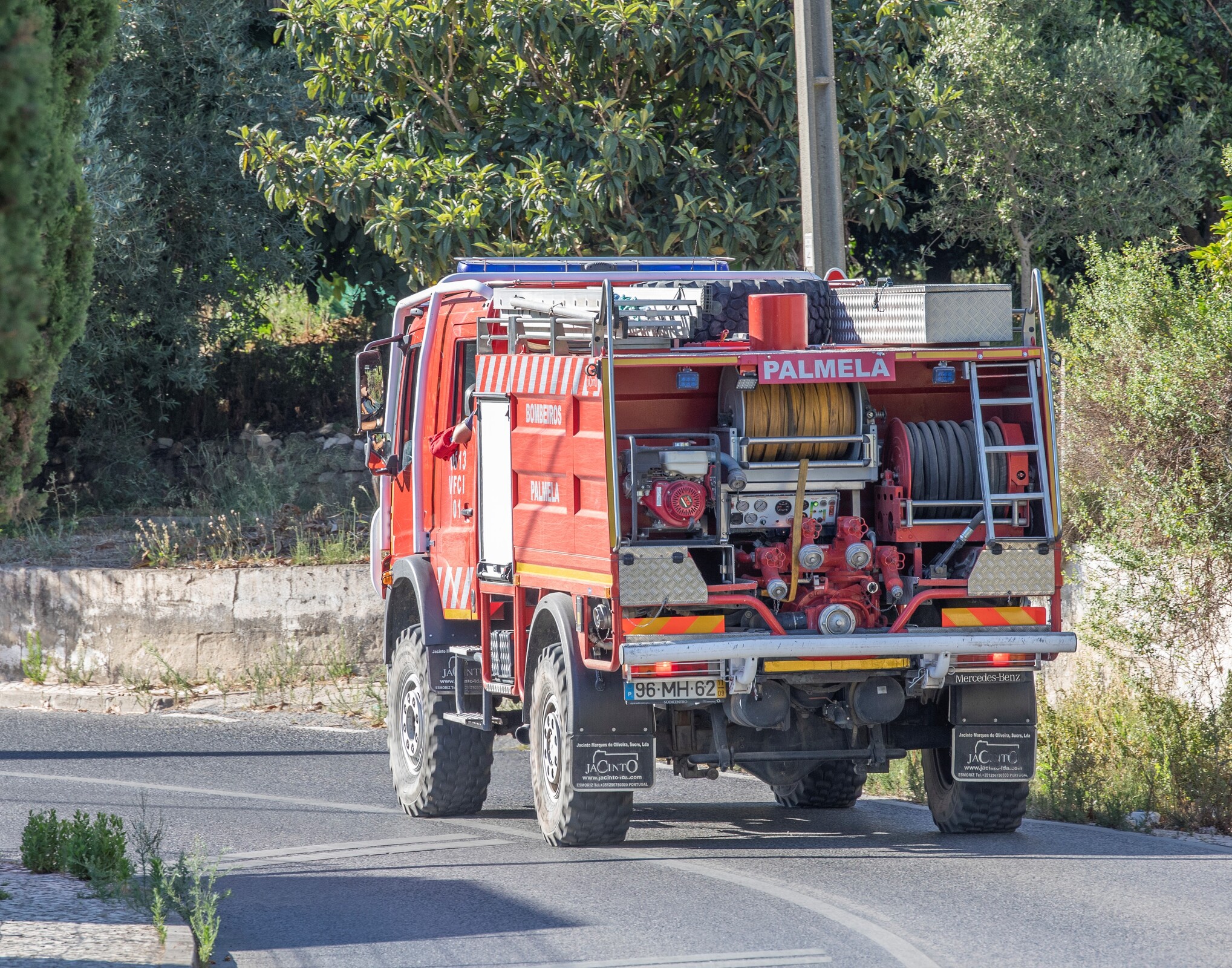 Incêndio em Palmela: Município saúda Agentes de Proteção Civil e voluntárias/os
