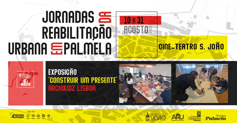 Maquetes do Cine-Teatro feitas por pequenas/os arquitetas/os em exposição