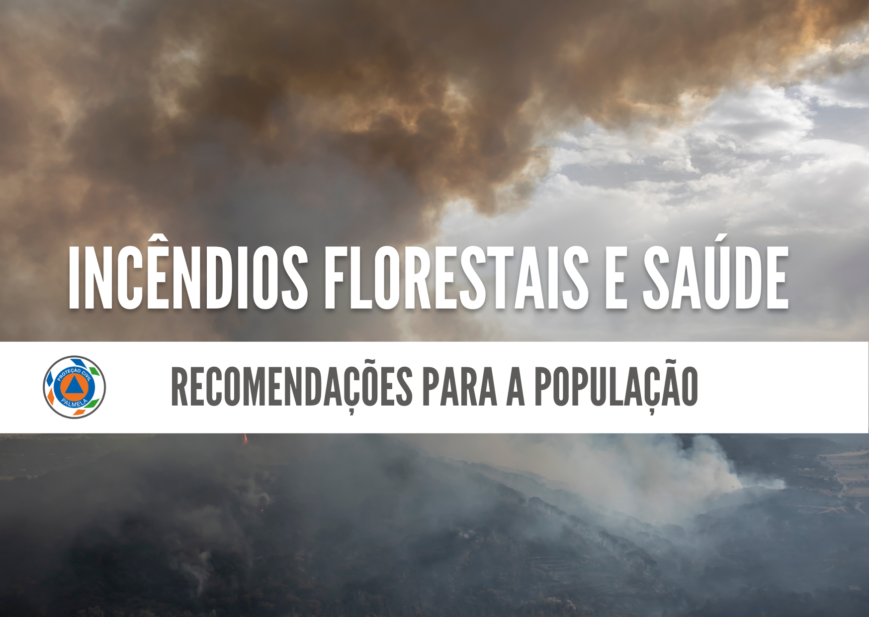 Incêndios florestais e saúde: recomendações à população