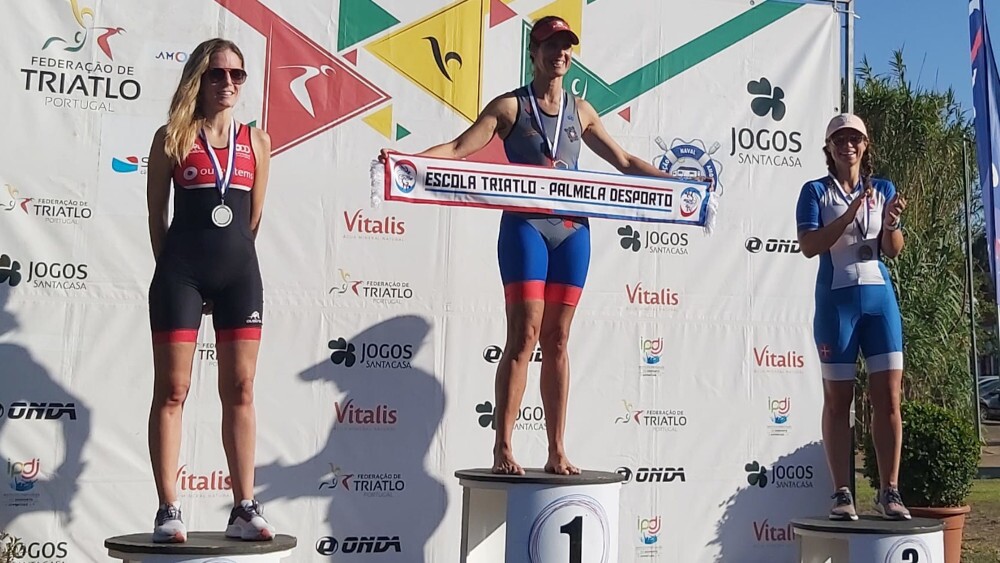Malvina Gomes é Campeã Nacional de Aquatlo